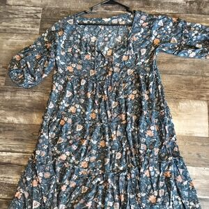 Floral Patterned Dress